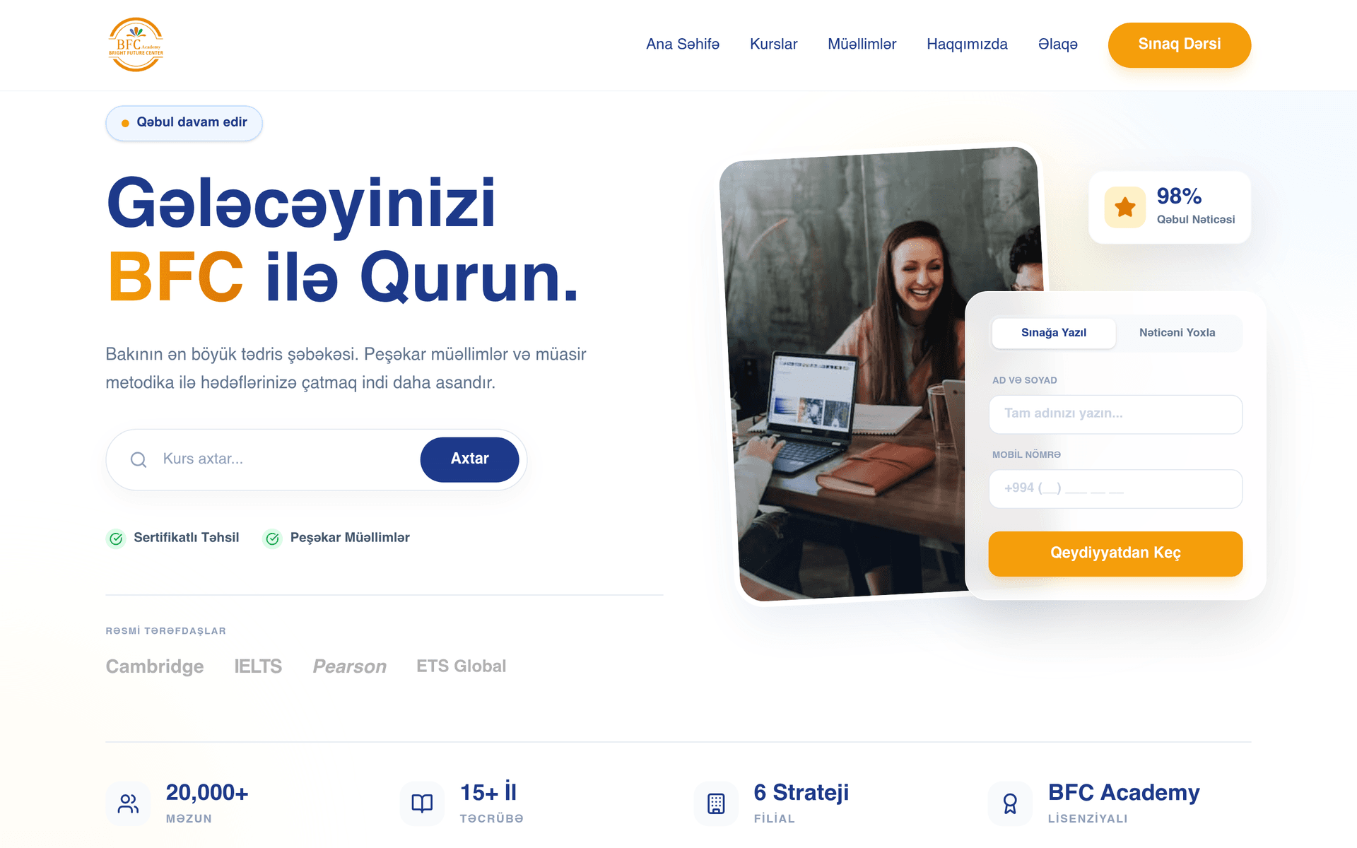 BFC Academy — Education