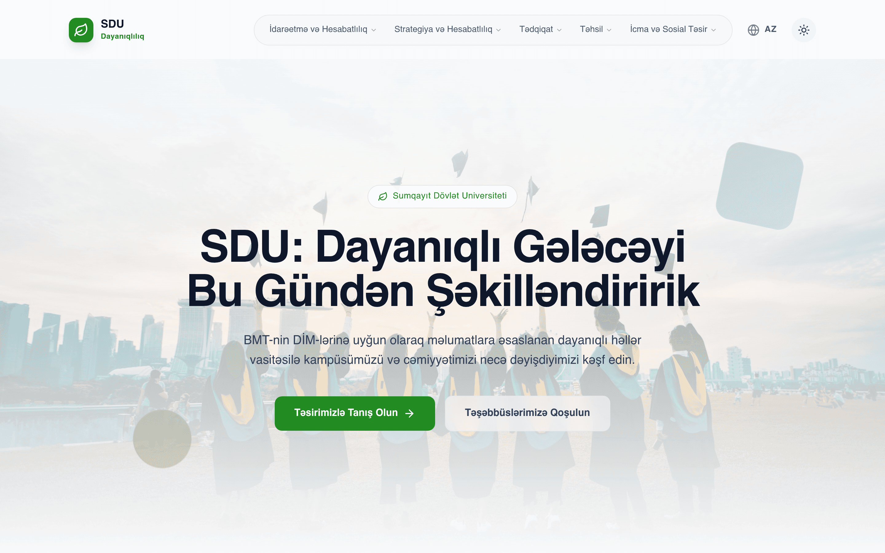 SDU Dayanıqlı İnkişaf